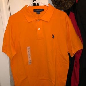 US Polo Assassin Orange Polo